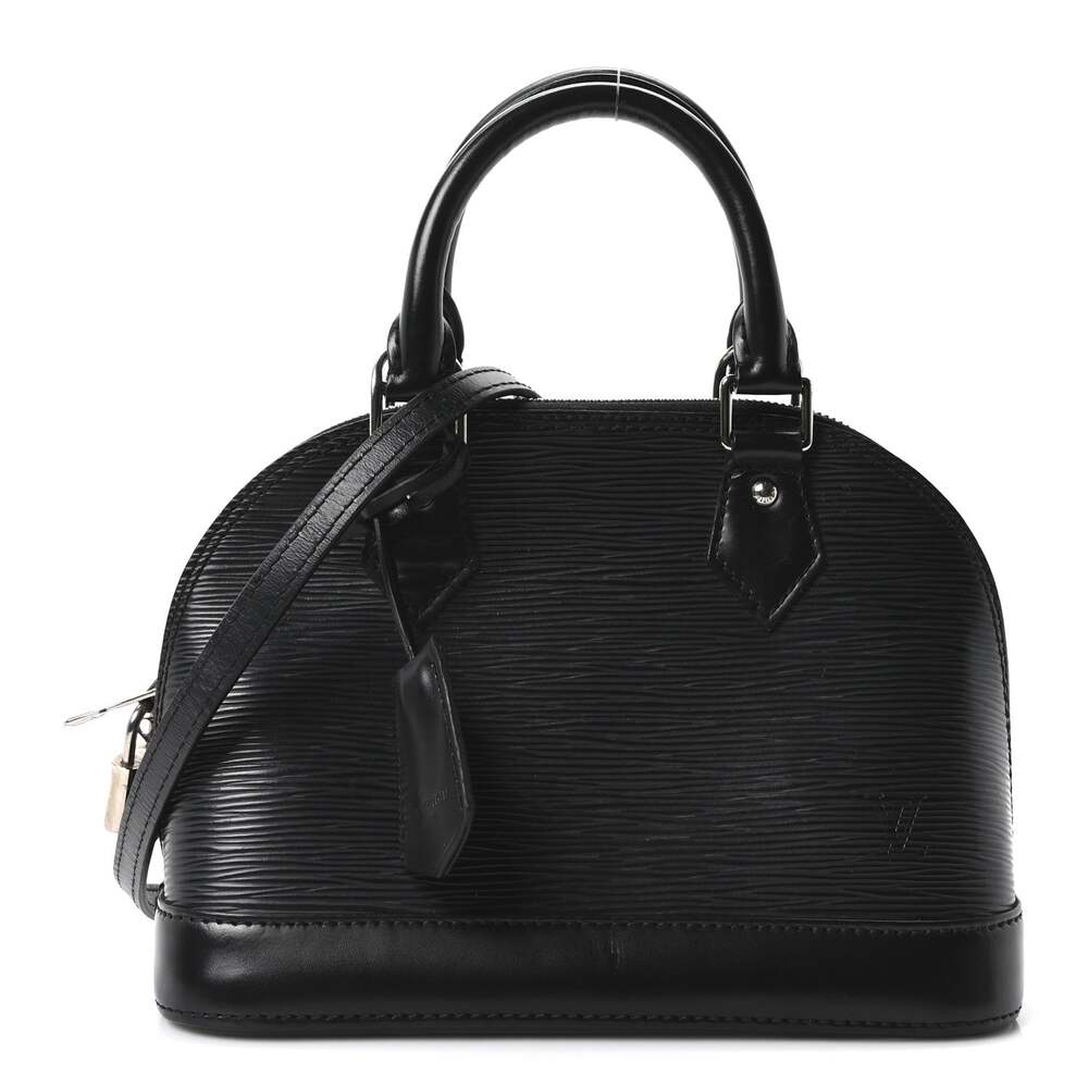 Louis Vuitton Epi Alma Bb Black #265139L16B